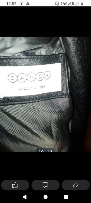 trakice za podizanje kapaka cena: Kaput, 2XL (EU 56), bоја - Crna, Koža — 3