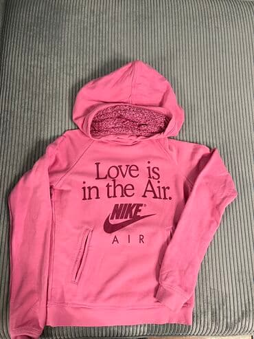ženski duks m: Nike, S (EU 36), Jednobojni, bоја - Roze — 2