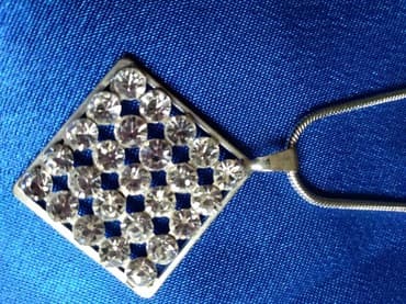 pandora privesci slova: Lančić, Handmade, Materijal: Kristal — 9