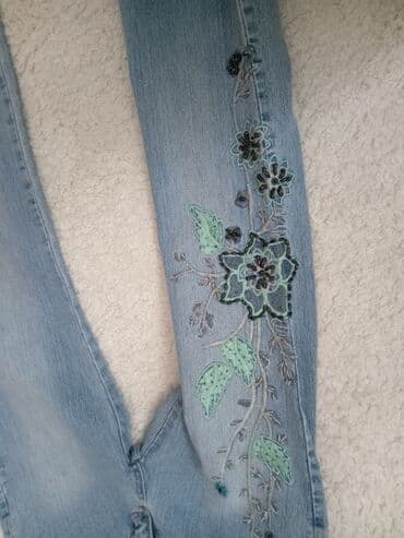 pantalone s: 28, Teksas, Normalan struk — 3