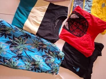 Sve za decu: Paket: Majice, Šortsevi, Za dečake, uzrast: 9-10 godina — 4