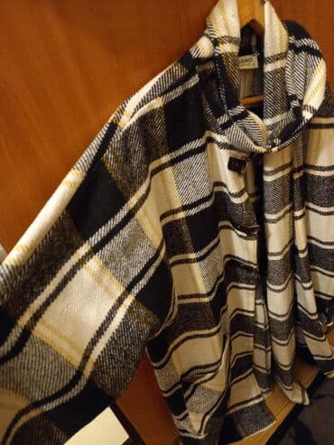 zenske bermude do kolena: 2XL (EU 44), Vuna, Na kopčanje, Karirani — 2
