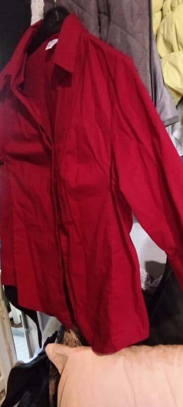 Lične stvari: 0101 Brand, XL (EU 42), Pamuk, Jednobojni, bоја - Bordo — 3