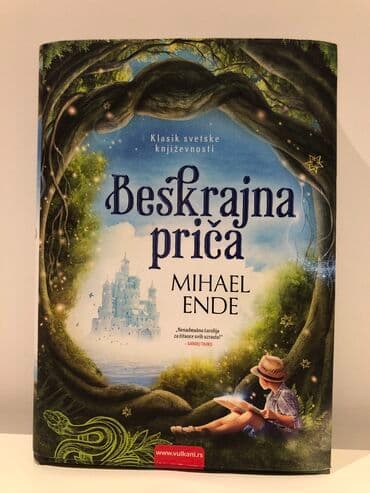 zvucnik sa pricama za decu: Nov roman beskrajna priča, mihael ende tvrdi povez. Knjige se salju — 1