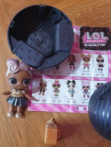 lutke masa i meda igracke: Lol suprise original lutka glam glitter. Ime lutke D.J. retka je — 5