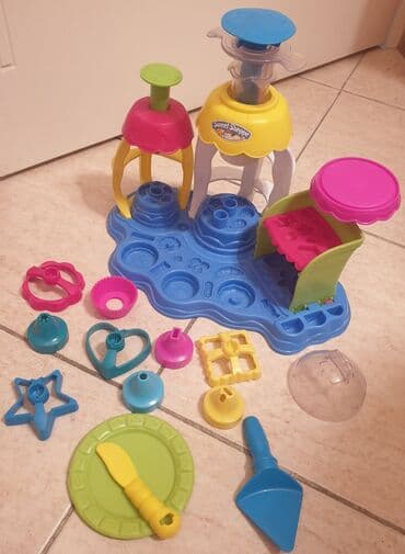 zuti autobus igracka: Play doh sweet shoppe velika edukativna igracka koja razvija mastu kod — 1