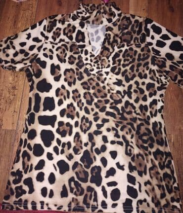 ramax nova kolekcija: M (EU 38), Spandeks, Leopard, krokodil, zebra, bоја - Braon — 1