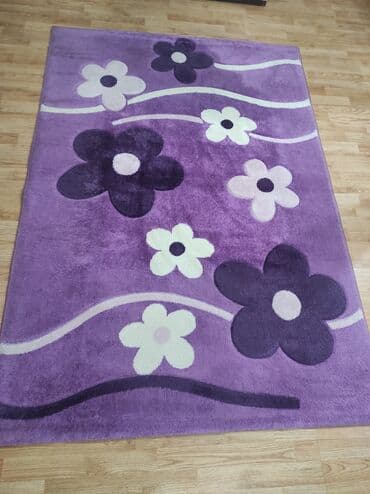 Carpets & Floor Mats: Carpet, Rectangle, color - Purple — 1