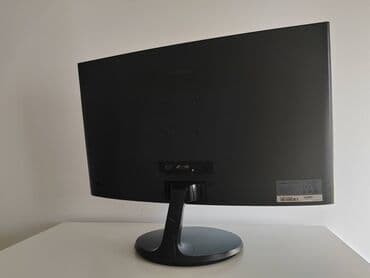 Monitori: Samsung zakrivljeni monitor 27"   Prodajem monitor Samsung, 27" FHD — 7