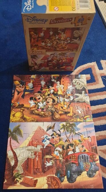 super mario majice za decu: Disney MICKEY Mouse adventures, Miki Maus - DRVENE pazle. Educa — 2