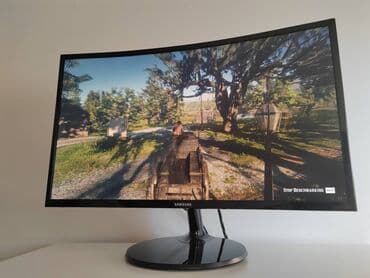 Monitori: Samsung zakrivljeni monitor 27"   Prodajem monitor Samsung, 27" FHD — 11