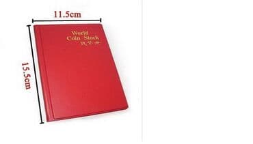 album za kovanice gde kupiti: Album za kovanice 120 kom NOVO Album za 120 kovanica, velicina dzepa — 2
