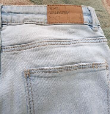 elegantne pantalone sa visokim strukom: 140-146 — 3
