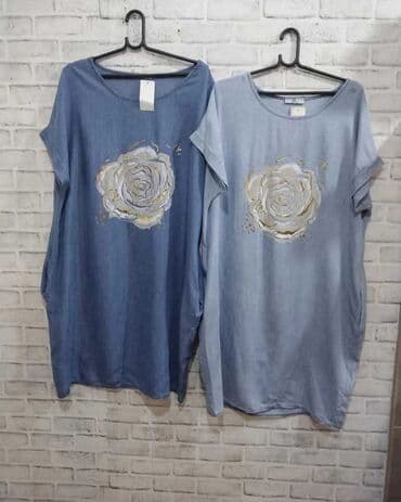 sophie's choice olovka za obrve: XL (EU 42), 2XL (EU 44), 3XL (EU 46), Cvetni, bоја - Svetloplava — 1