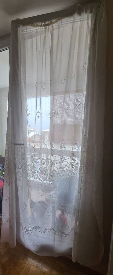 Curtains & Drapes: Net, Voile & Sheer Curtains, color - White — 2