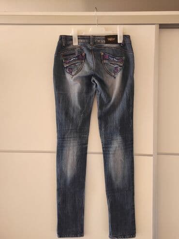 lidl pantalone: Farmerke velicina 27. Ne radi snjir — 3