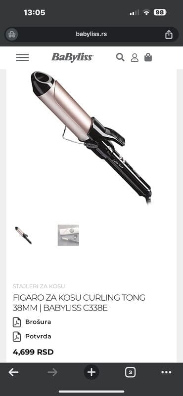 Aparati za ličnu negu: “Babyliss” svetski brend proizvoda za kosu, proizveo je ovaj — 1