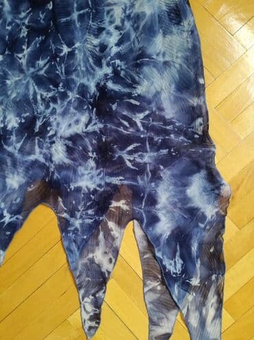 midi haljine h m: A-Dress M (EU 38), bоја - Tamnoplava, Na bretele — 5