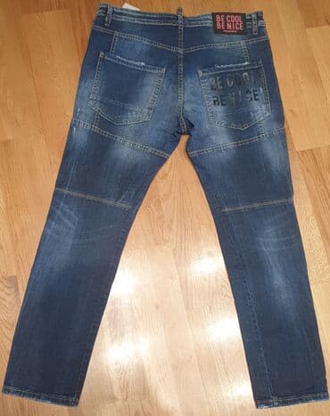 pantalone s: DSQUARED2 muske farmerke, original moderne, dole uže, kraci model — 5