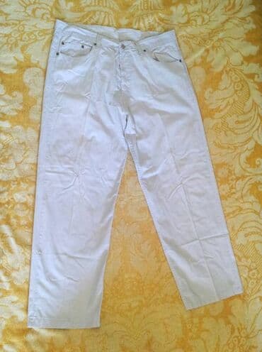 elegantne pantalone sa visokim strukom: Farmerke, 38 / 34, Loose fit — 14