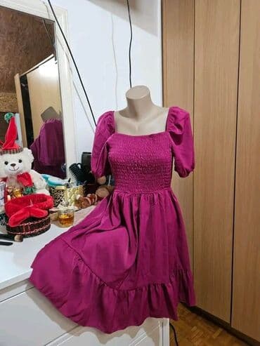 letnje pantalone za punije: Blendshe 2XL (EU 44), bоја - Lila, Kratkih rukava — 1