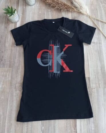 ramax nova kolekcija: Calvin Klein ženska majica CK Novo Pamuk Veličine m l xl 2xl fb — 2