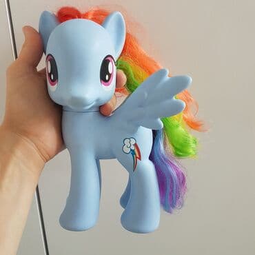 dexy co kucice za decu: Rainbow Dash 21cm najveci Moj mali poni My little pony Veliki — 1