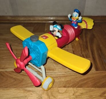 odeca za dalju prodaju: Originalni avion Mickey-ja Mouse-a iz serije Mickey Mouse Clubhouse,sa — 2