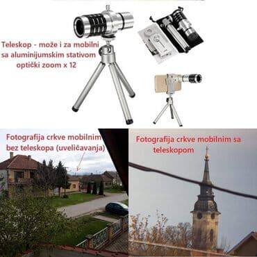 polovni telefoni pancevo: Cena 2150 din Univerzalno sočivo/Teleskop za mobilni sa aluminijumskim — 3