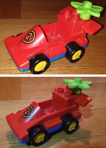 jeftine lego kocke: Lego duplo automobilcic auto igracka formula original. Cvet gratis — 1