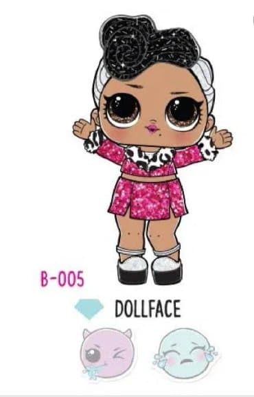 pink kombinezon: Lol suprise original lutka bling serija dollface.  — 3