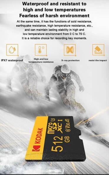 a1 ruteri: Micro SDXC memorija Kodak 64GB + SD adapter NOVO ! ! ! KODAK Original — 8