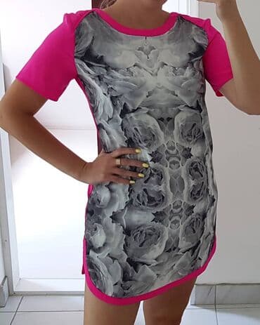 haljine za trudnice h m: S (EU 36), bоја - Roze, Oversize, Kratkih rukava — 3