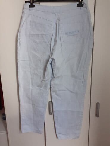 Pantalone: L (EU 40), Normalan struk, Ravne nogavice — 2