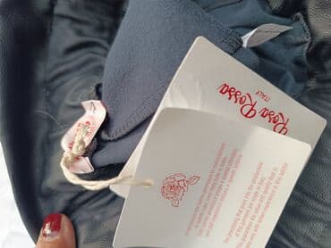maslinaste pantalone zenske: S (EU 36), Normalan struk — 6