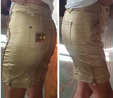 šnalice za bebe: S (EU 36), Midi, bоја - Zlatna — 1