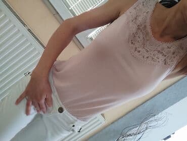 H&M, S (EU 36), Likra, Jednobojni, bоја - Bež — 2