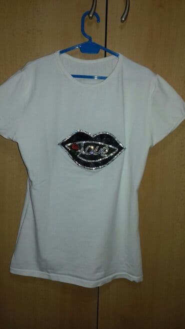 crop top h m: Round neck, Short sleeve, 146-152 — 1