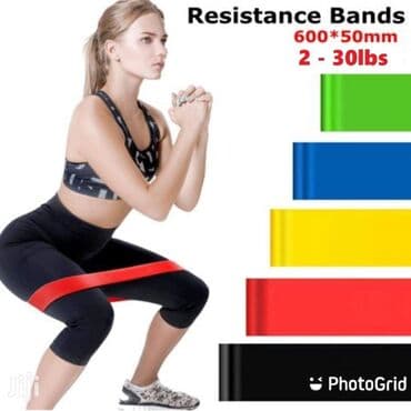 max stop traka: Set od pet elastičnih traka za jogu, fitnes I aerobik. Sigurne i — 1