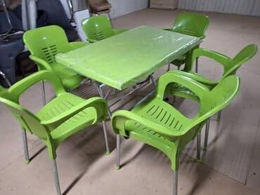 ikea sto i stolice za decu: 05. Bastanski set 🏡 Izaberite vas komplet po zelji. Cena: Sto + 6 — 1