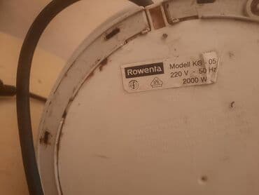 aparat za vodu beko: Friteza Rowenta Isprobana samo vodom,vri - znaci radi. Malo je — 6