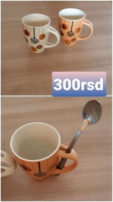 lavazza kafa u zrnu: Tanjiri i posudje posude za secer i kafu, cinije — 11
