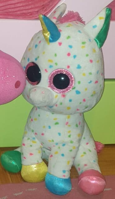 laptop igracka za decu: TY BEANIE BOOS jednorog original plisana igracka Harmony. Ogromna — 1