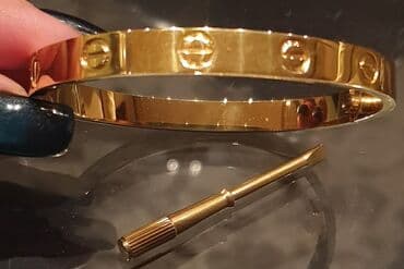 cartier naocare srbija: Čvrsta narukvica, Cartier, Materijal: Srebro — 11