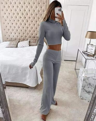 crni elegantni kombinezoni: One size, Jednobojni — 1
