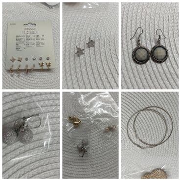 golden rose ulje za usne: Set minđuša, Handmade — 19