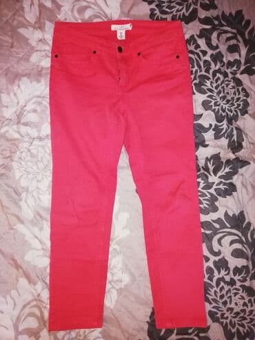 Farmerke: H&m uske farmerke, za oko 60-63kg,vel:38, kao nove, prelepa boja — 1
