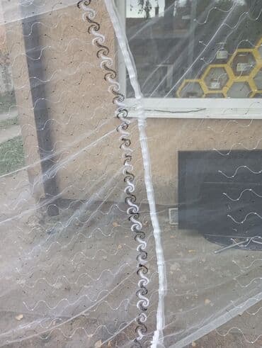 Curtains & Drapes: Net, Voile & Sheer Curtains, Custom cm, color - White — 2