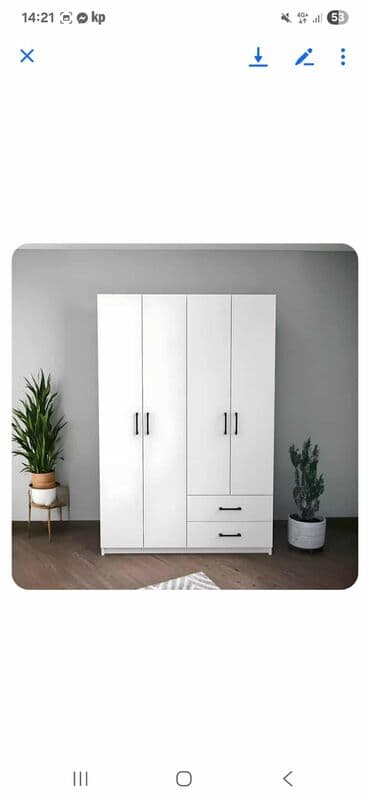 komode sa nogicama: 30000 din. Dimenzije proizvoda: Širina: 120 cm Visina: 180 cm — 2