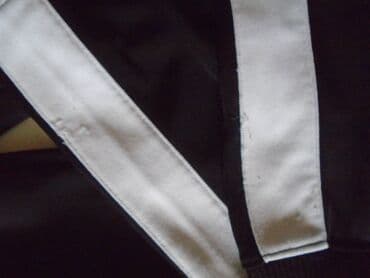 elegantne pantalone sa visokim strukom: 146-152, bоја - Crna — 6